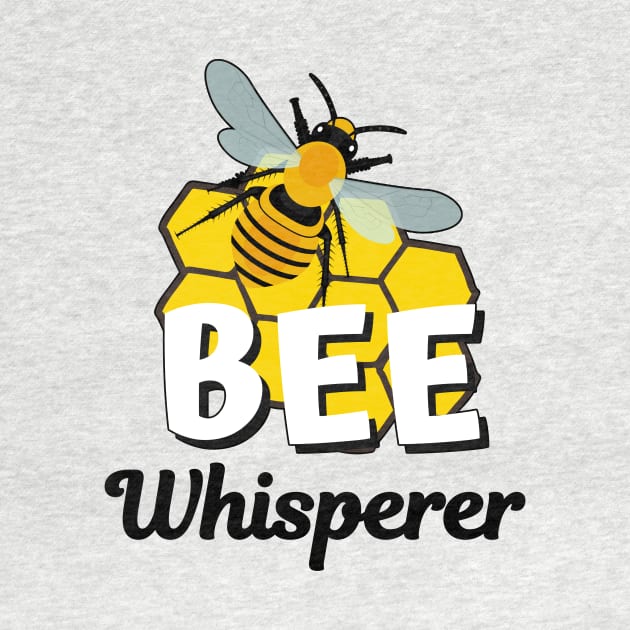 Bee Whisper Honey Bees Beekeeper Honeycomb by Foxxy Merch